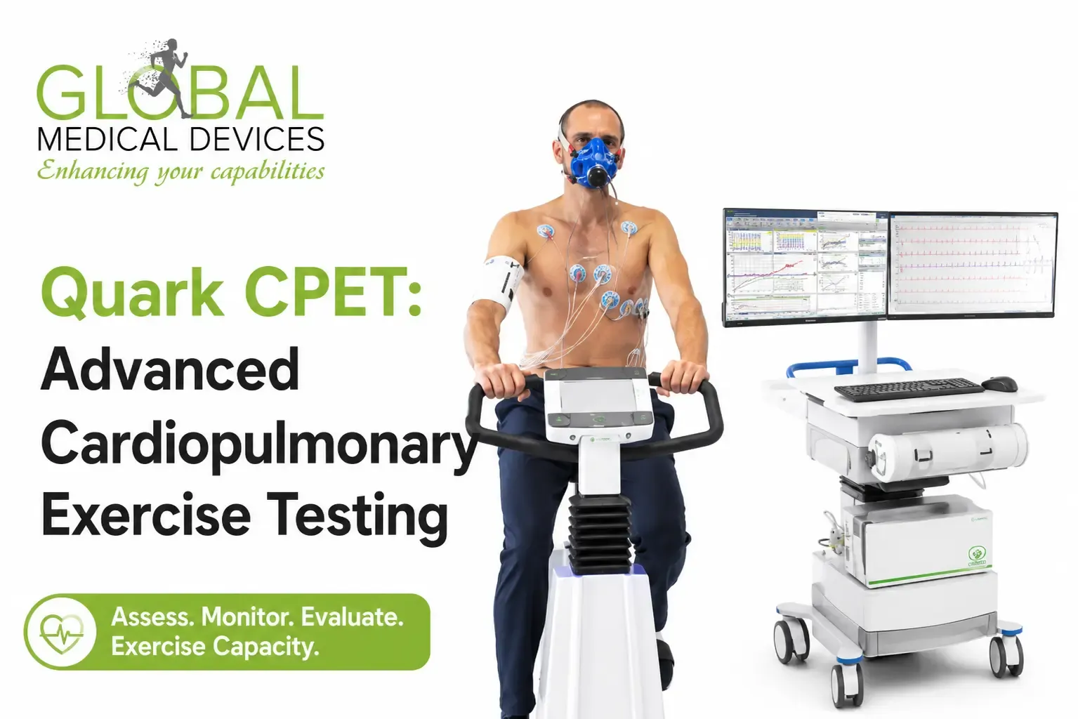 Quark CPET: Advanced Cardiopulmonary Exercise Testing