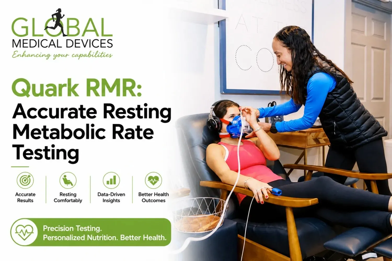 Quark RMR: Accurate Resting Metabolic Rate Testing