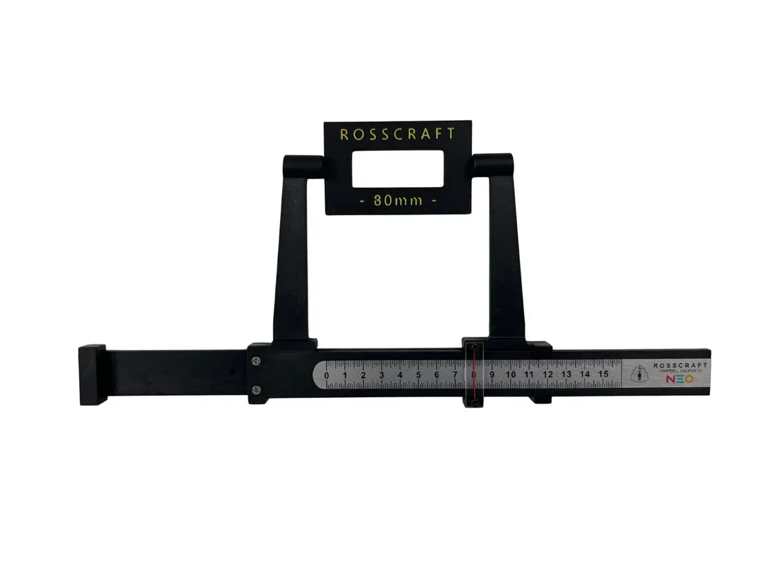 Rosscraft Calibration Block for Small Bone Calipers
